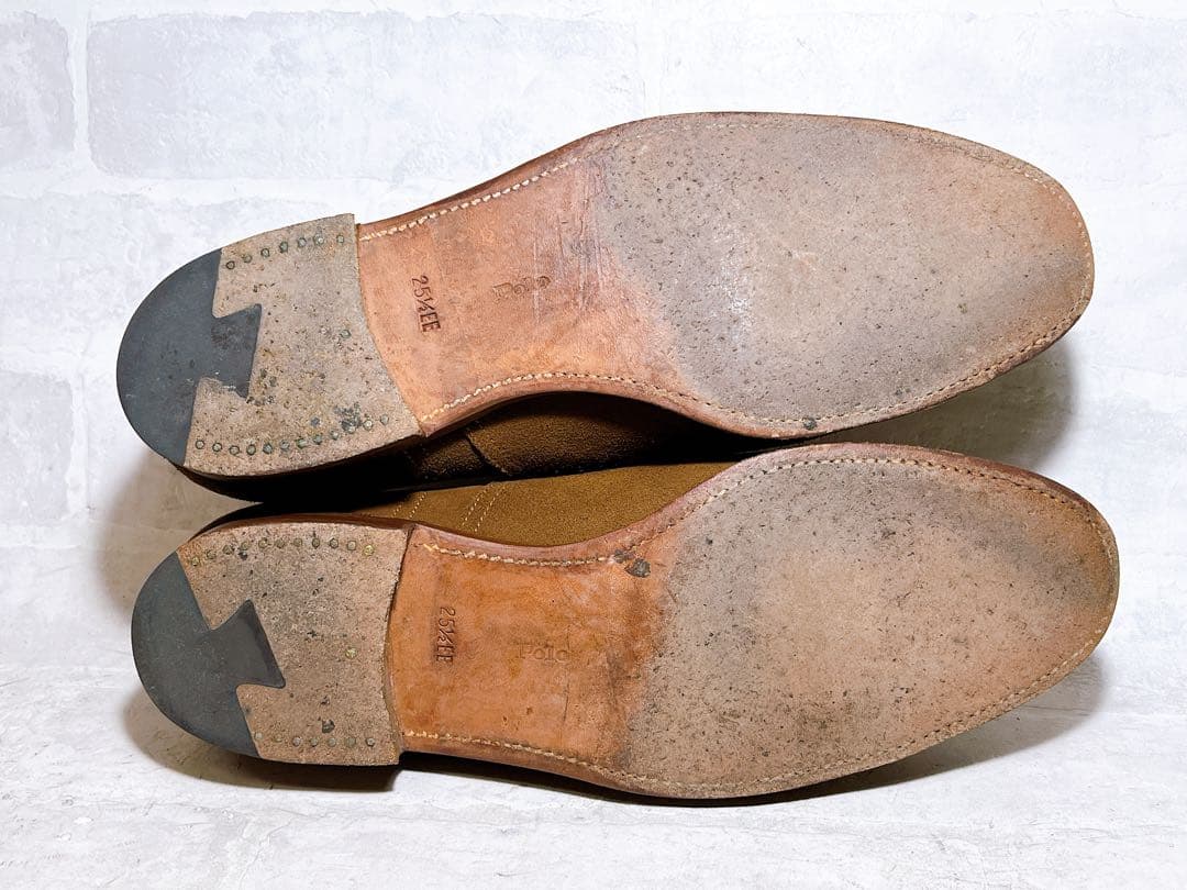 【美品】REGAL別注 ラルフローレン ストレートチップ 25.5EEcm