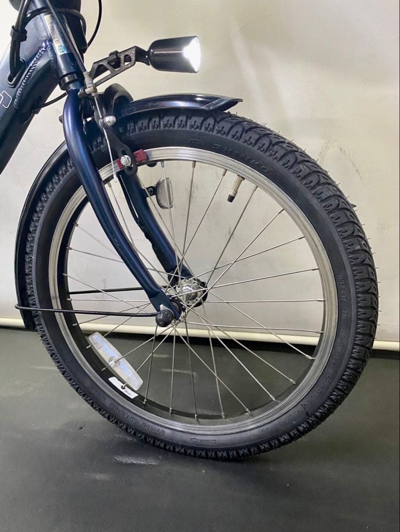 1年保証 送料無料　ヤマハ　パスミニアン　20インチ　紺色　電動アシスト自転車