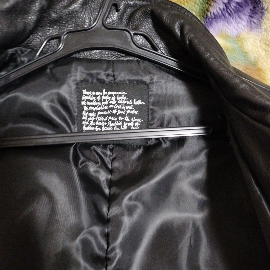 nano universe ライダースレザージャケット NUC03LO363CL