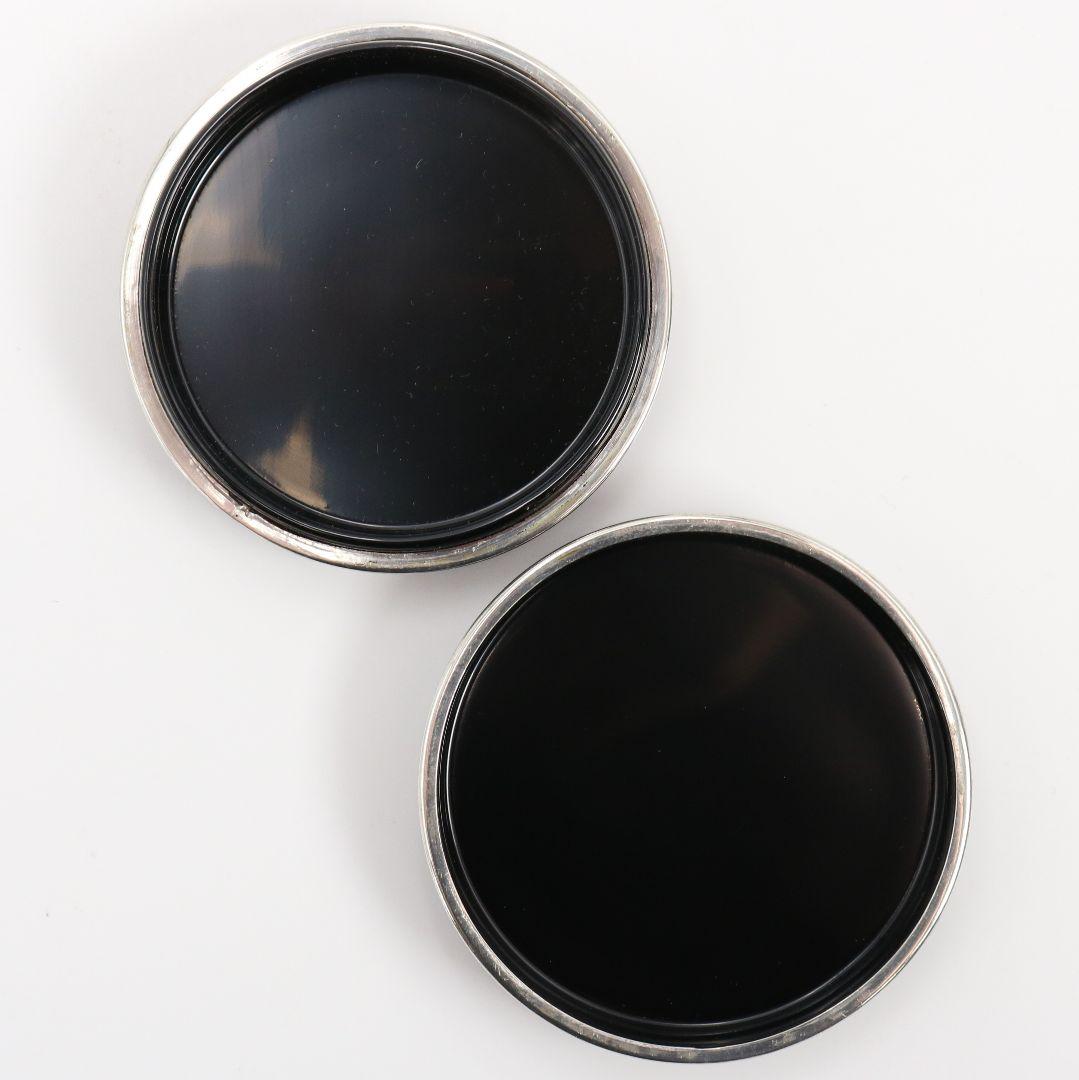 蒔絵師 池端治峰作 色紙蒔絵 香合 輪島塗 茶道具 共箱　rC798　N4