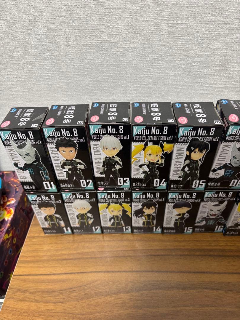 怪獣8号 ワールドコレクタブルフィギュアセット No1～20