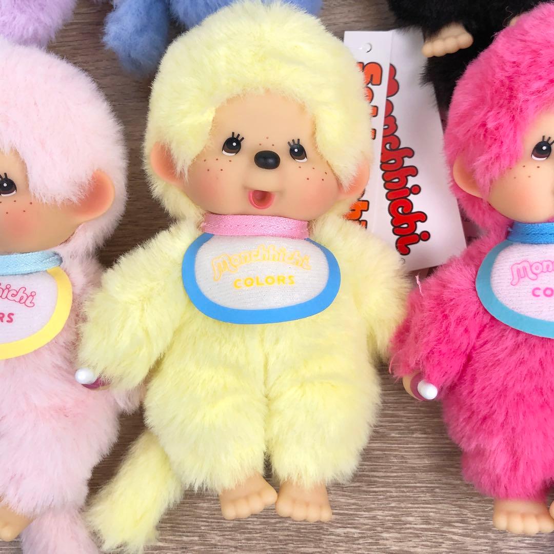 モンチッチ COLORS 8色 まとめ キーチェーン マスコット ぬいぐるみ