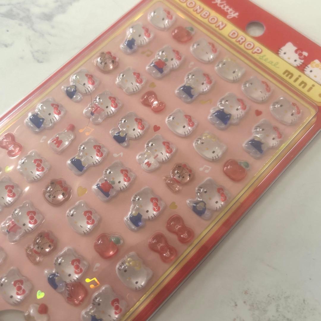 【正規品】 ボンボンドロップシール mini サンリオ 8セット