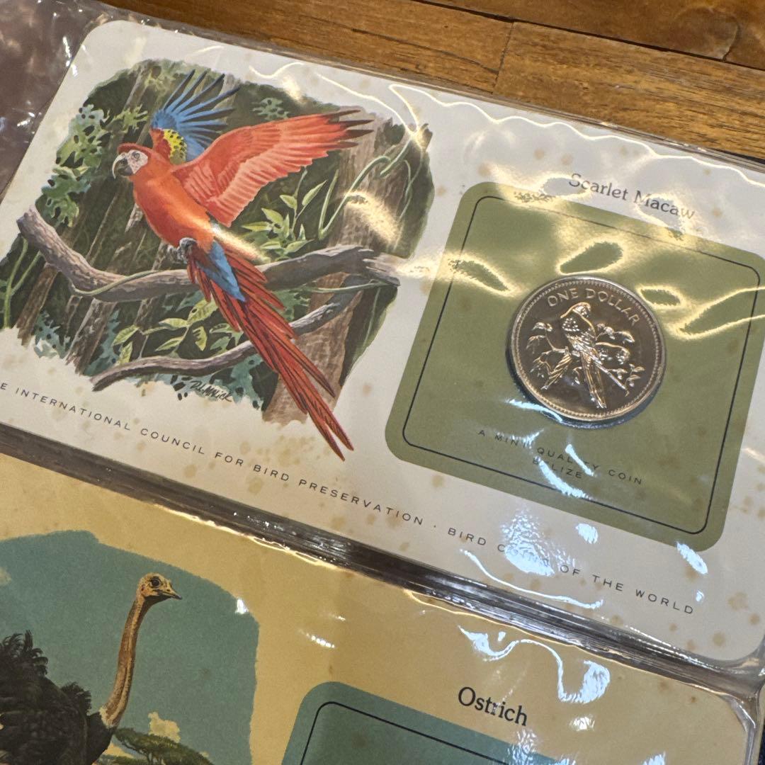 早い者勝ち！　フランクリンミント世界の鳥コレクション　希少　未使用