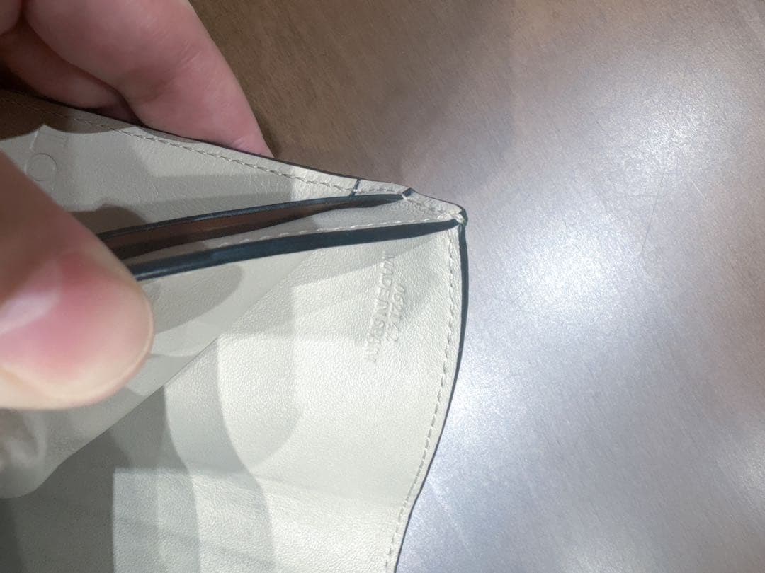 【shiroさん専用】LOEWE グリーン 三つ折り財布