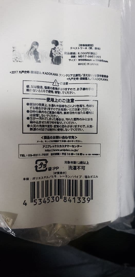 希少 冴えない彼女の育て方 水着等身大 タペストリーセット 絶版