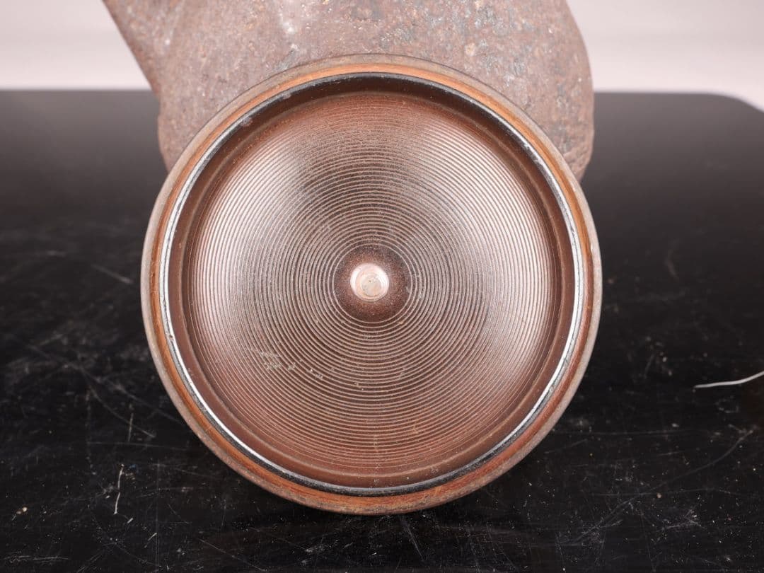 A274 【安之介系】 金銀象嵌 純銀摘 鉄瓶 無銘 水漏れ無し 時代錆びあり