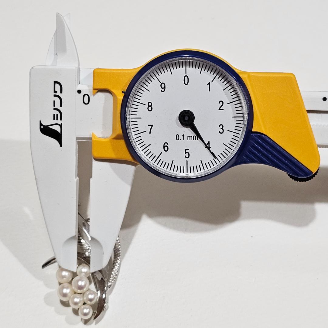 1735 ミキモトパールブローチSV925スターリングシルバー