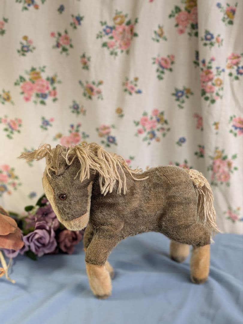 イギリス アンティーク ポニー 子馬 ぬいぐるみ