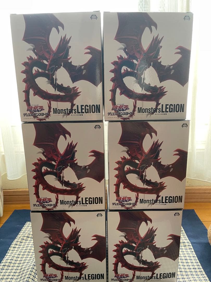 遊戯王　オシリスの天空竜　フィギュア　MonstersLEGION 3個セット