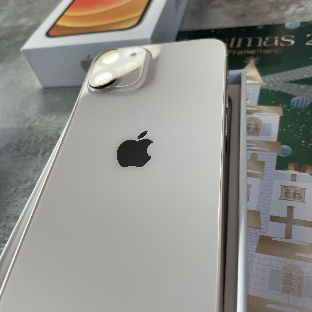 iPhone12mini 256GB 本体国内版ホワイトバッテリー100%新品②