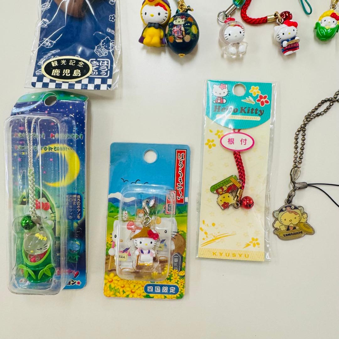 ① ハローキティ　まとめ売り　ストラップ　ご当地　新品
