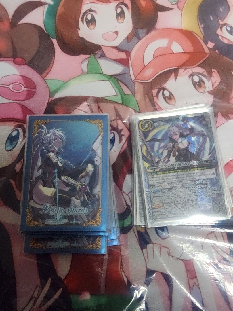 バトルスピリッツ　デッキ　機獣　アルテミス　スリーブ付き