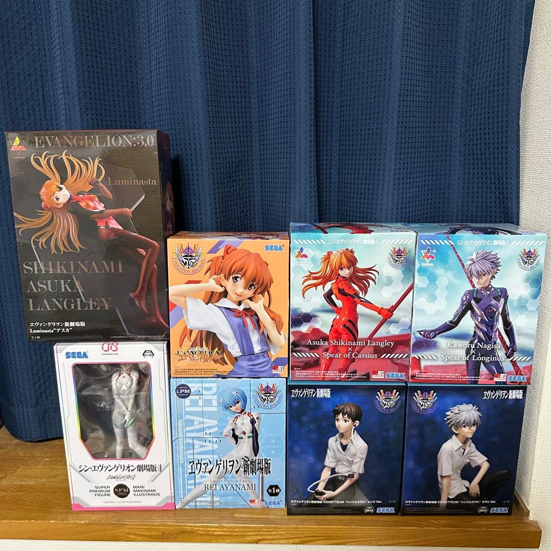 新世紀エヴァンゲリヲン フィギュア まとめ売り