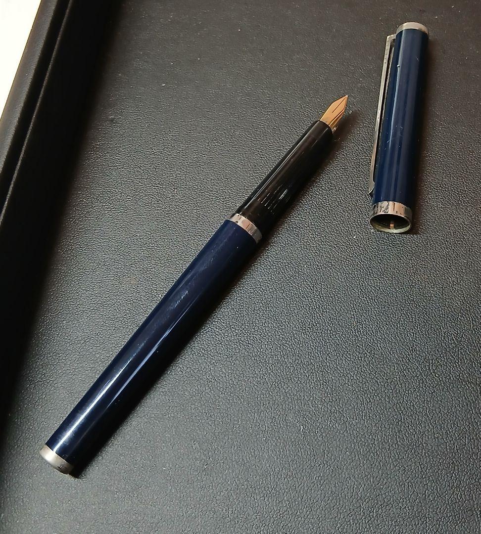 ヴィンテージ　S.T デュポン　万年筆　ペン先18ct 都彰