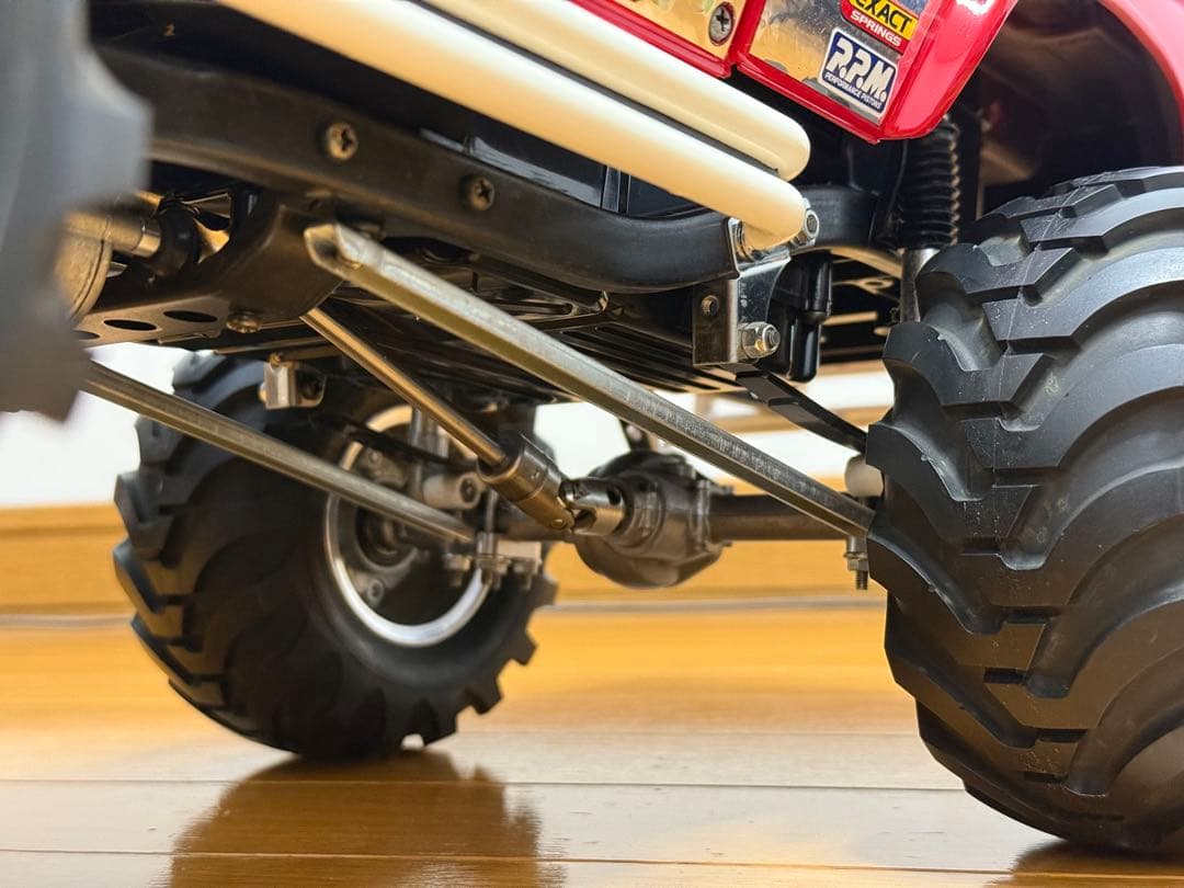 ★タミヤ トヨタハイラックスマウンテンライダー 再販品 室内走行のみ 美品！