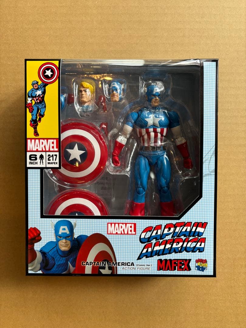 アメコミ MAFEX CAPTAIN AMERICA COMIC Ver. f