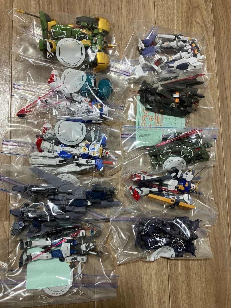 ガンプラまとめ売り　組み立て済み　バラ売り不可　50体　プレバン限定品多数