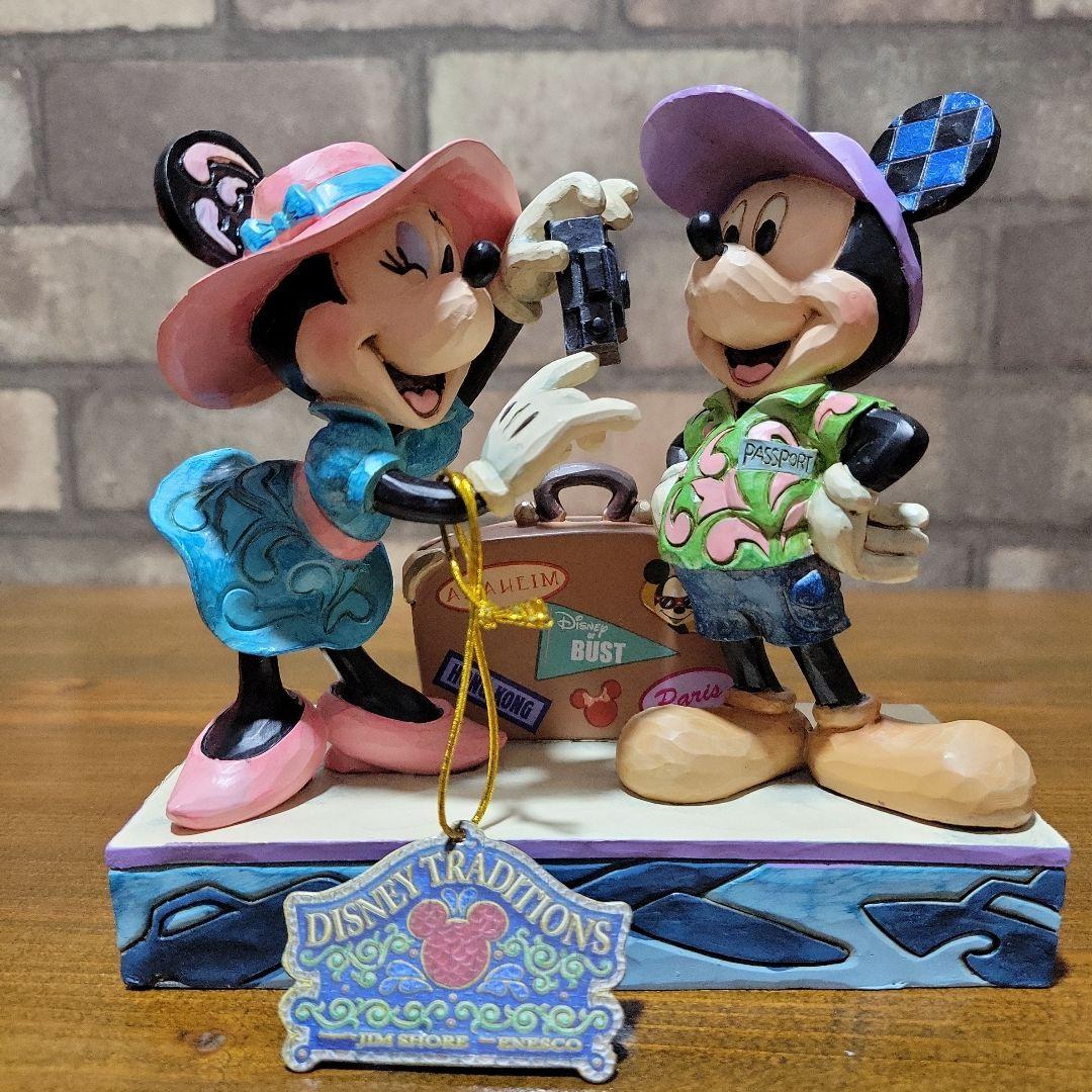 希少　Disney Traditions ミッキー＆ミニー