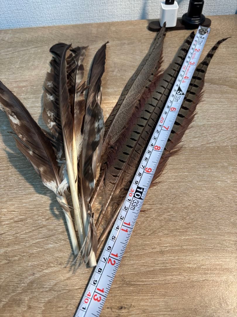 茶道具 羽箒 白鳥 風炉 茶道　羽20本セット