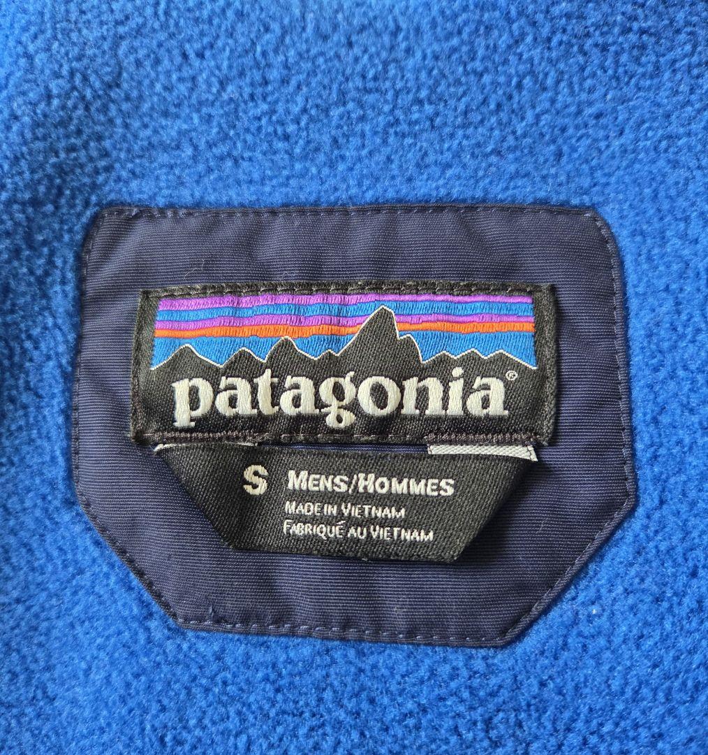 Patagonia　パタゴニア　メンズ　シェルドシンチラジャケット　S　ネイビー