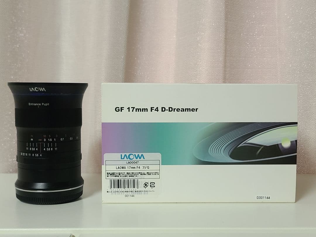 レンズ(単焦点) LAOWA GF17mm F4 ULTRA-WIDE GFX ZERO-D