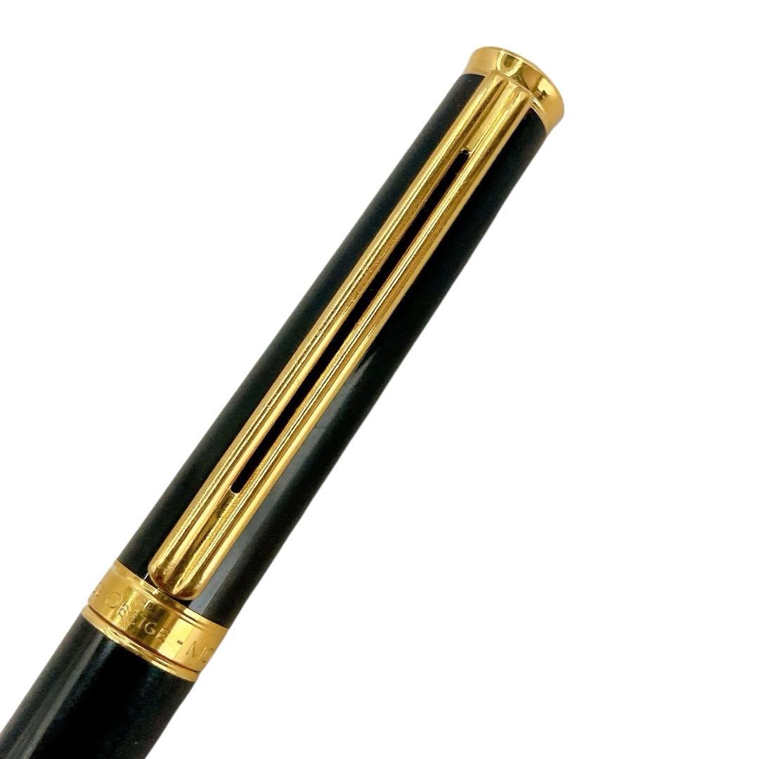 美品✨モンブラン シャープペンシル　ツイスト式　ブラック ゴールド　0.7mm