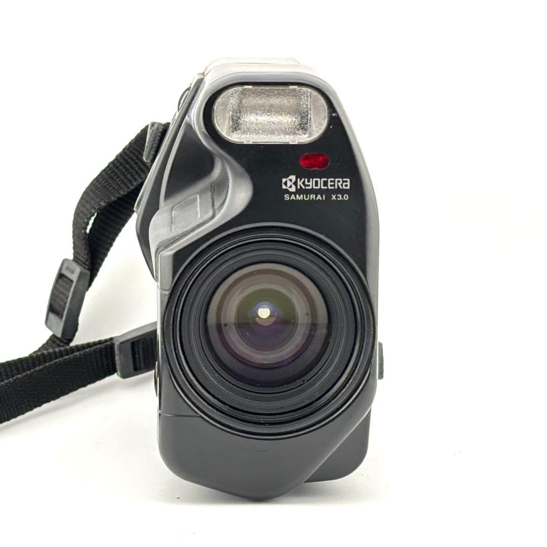 【完動品】KYOCERA SAMURAI x3.0 フィルムカメラ 動作確認済み
