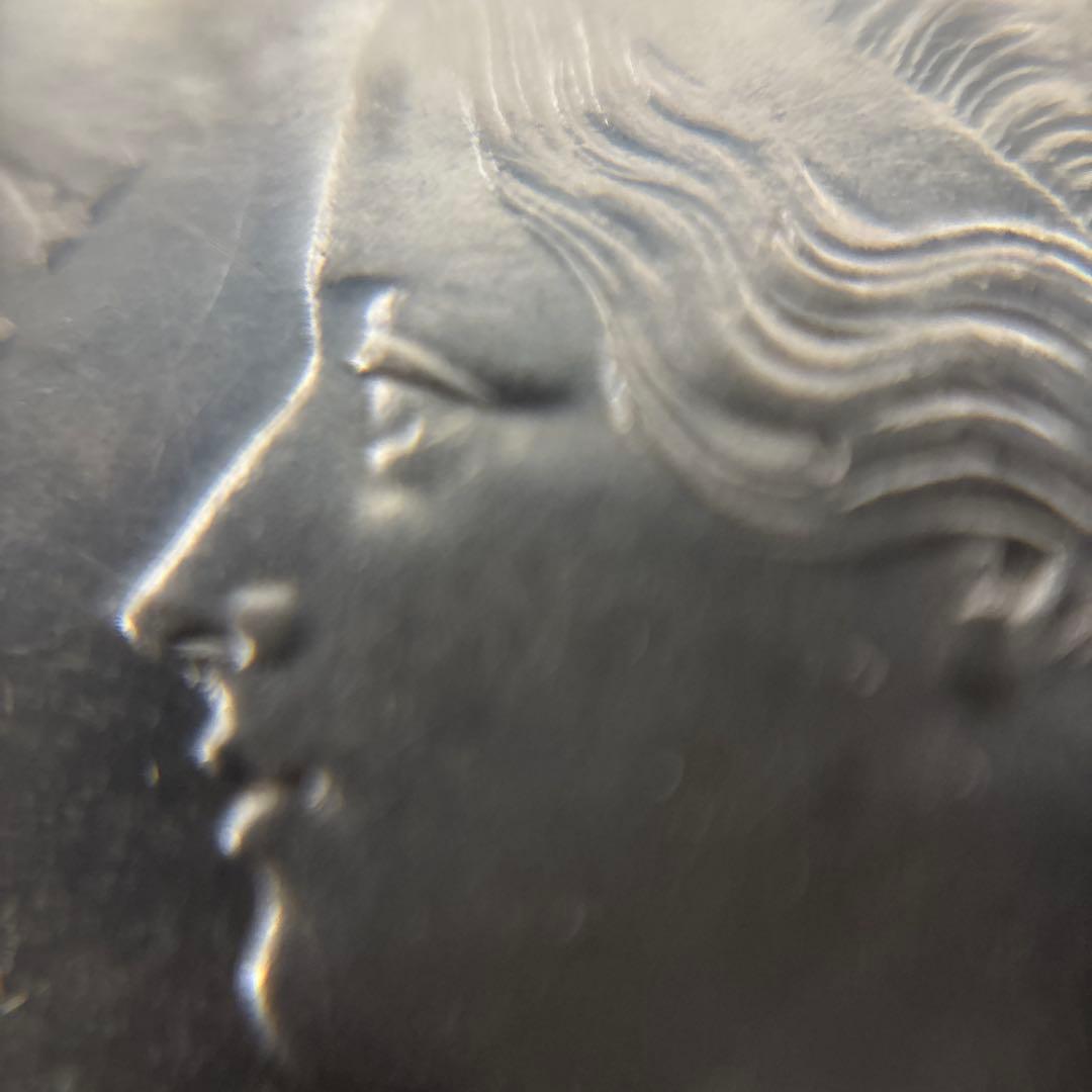 1840年 ヴィクトリア　インド ルピー銀貨NGC MS62