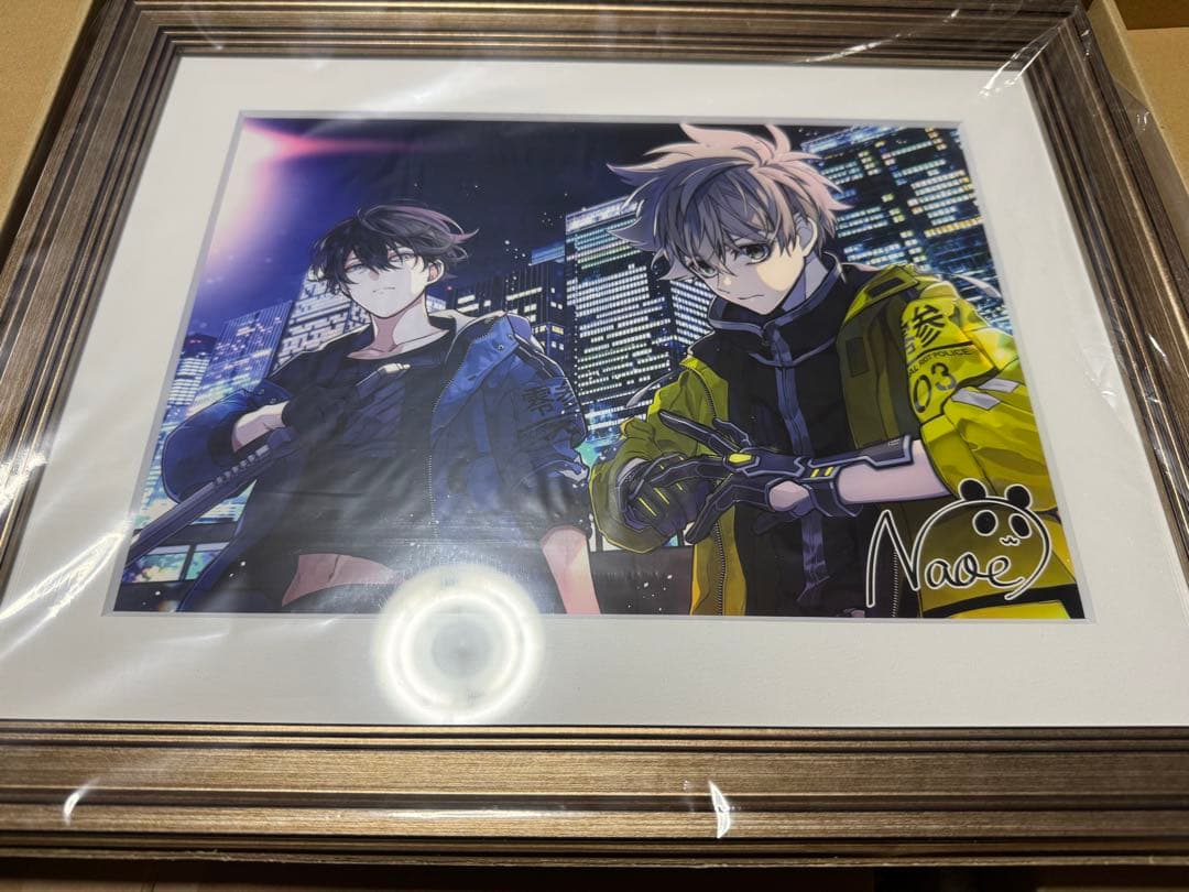 東京エイリアンズ NAOEプリントサイン入り複製原画(Gファンタジー)