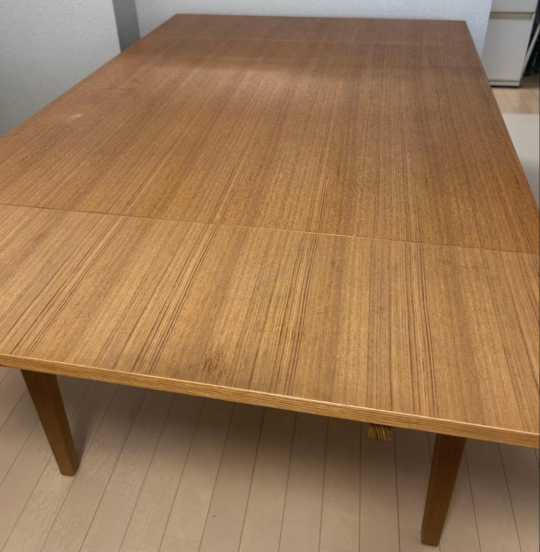 【専用】無印良品　ダイニングテーブル　エクステンション　北欧　タモ材