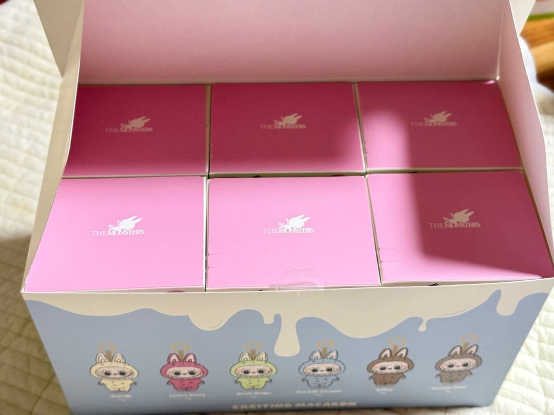 LABUBU Exciting Macaron マカロン ぬいぐるみ 6個セット