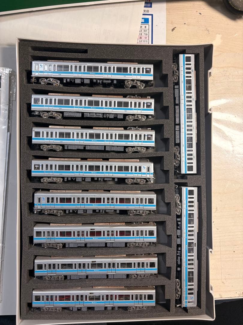 12時まで売り切りセールGM小田急1000形10両フルセット室内灯付、スパーク有