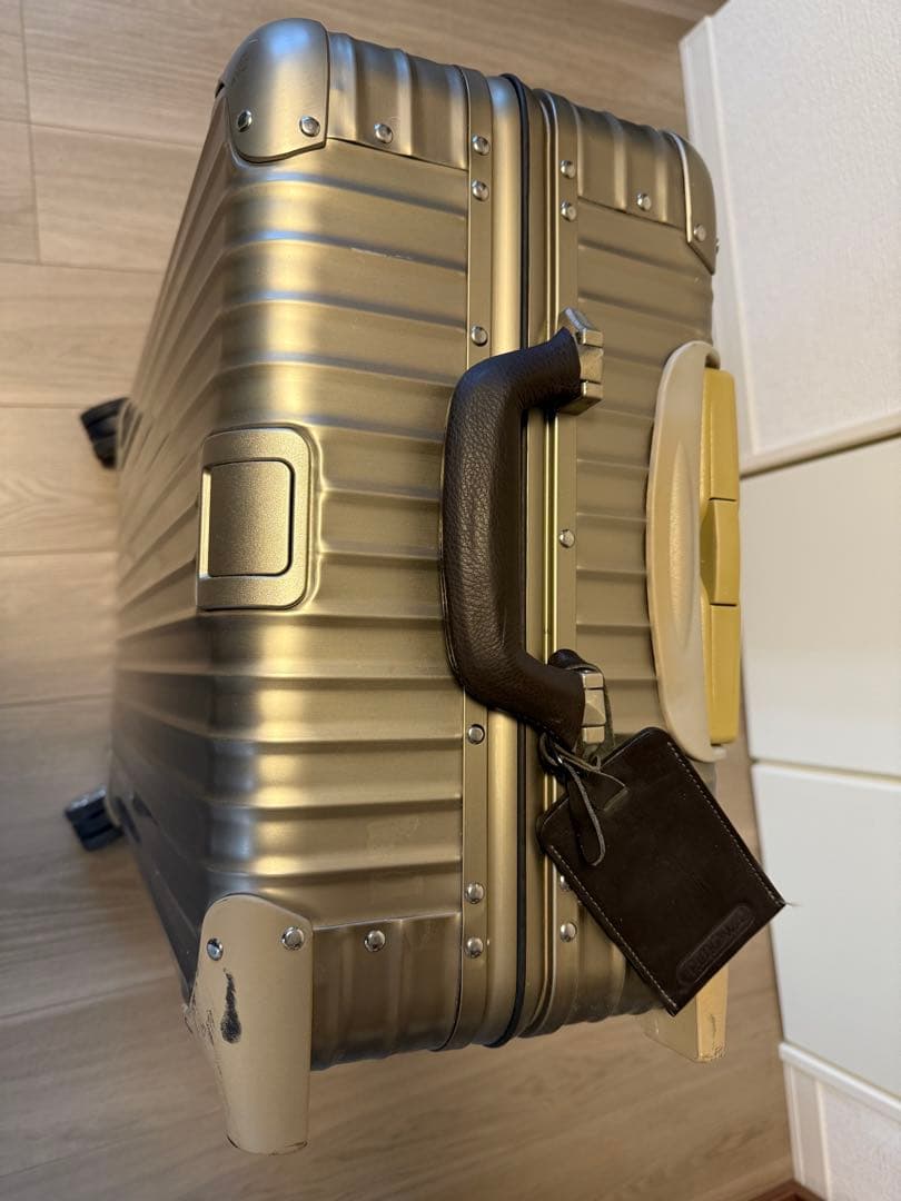 【廃盤/初期モデル】RIMOWA トパーズチタニウム　60L