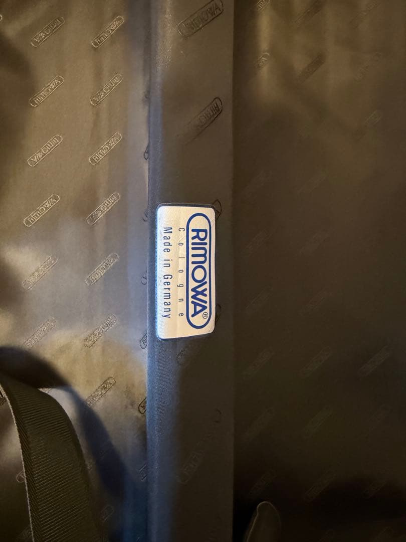 【廃盤/初期モデル】RIMOWA トパーズチタニウム　60L