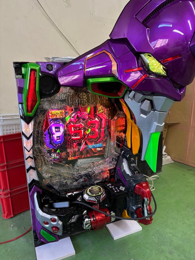 Ｐ新世紀エヴァンゲリオン１５　未来への咆哮 1/319.7　パチンコ　転倒防止板