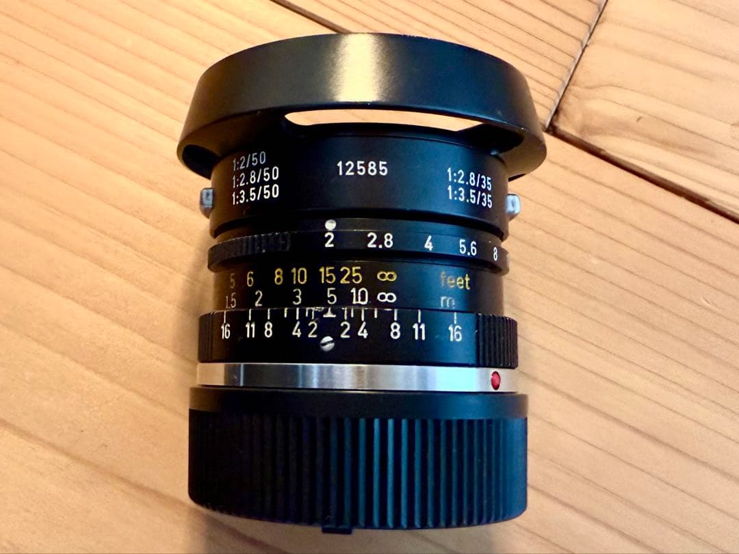ライカ ズミクロン summicron35/2.0 6枚玉