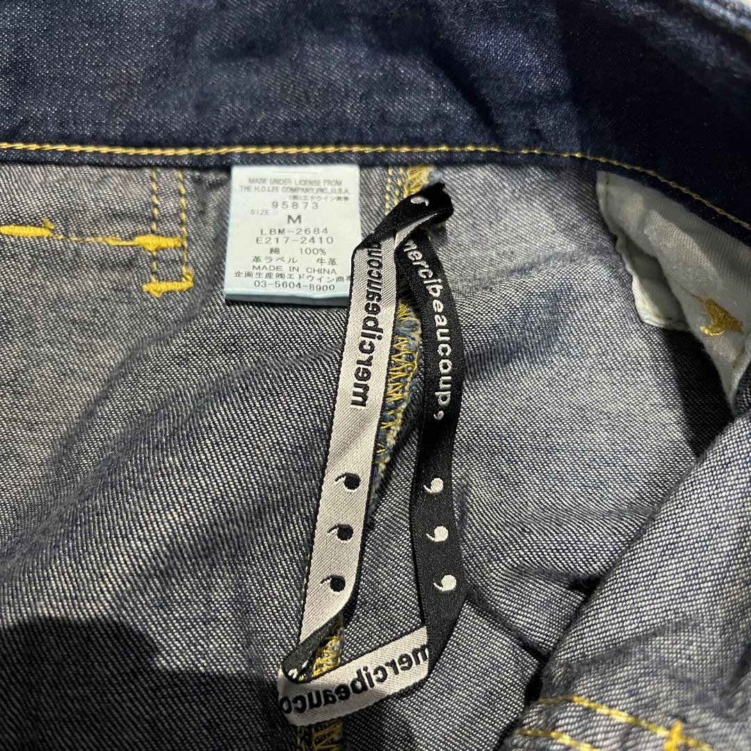 LEE × mercibeaucoup 変形 サルエル デニム パンツ