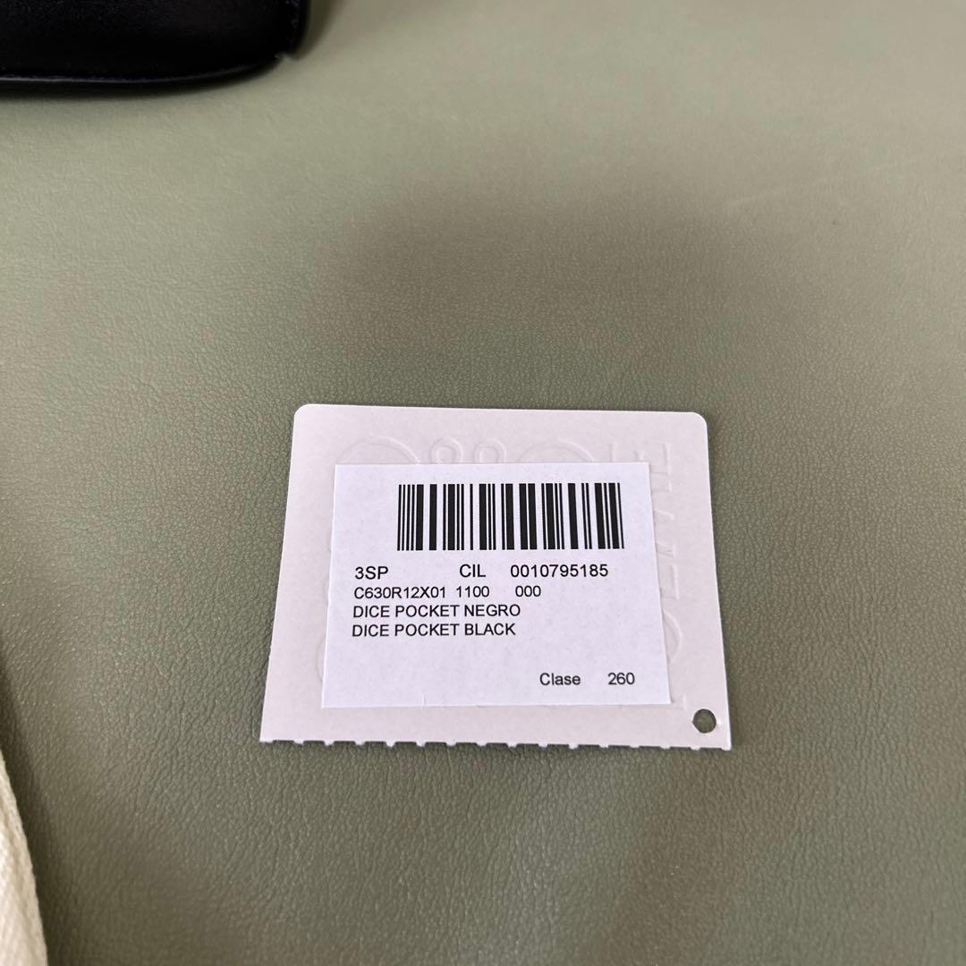 【新品未使用】ロエベ　ダイスポケットショルダーバッグ