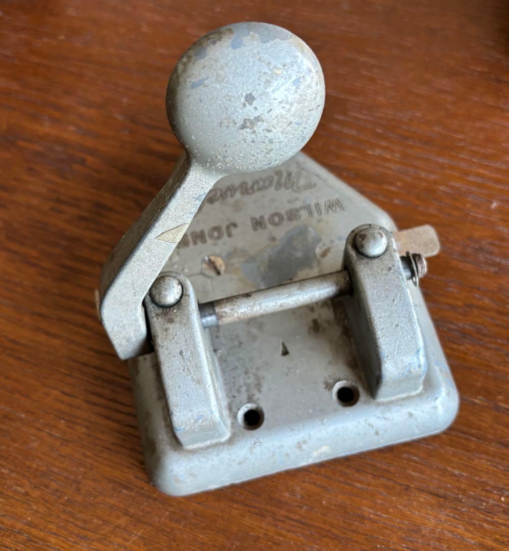 USA 1950〜60年代?　MARVEL 穴あけパンチ　インダストリアル