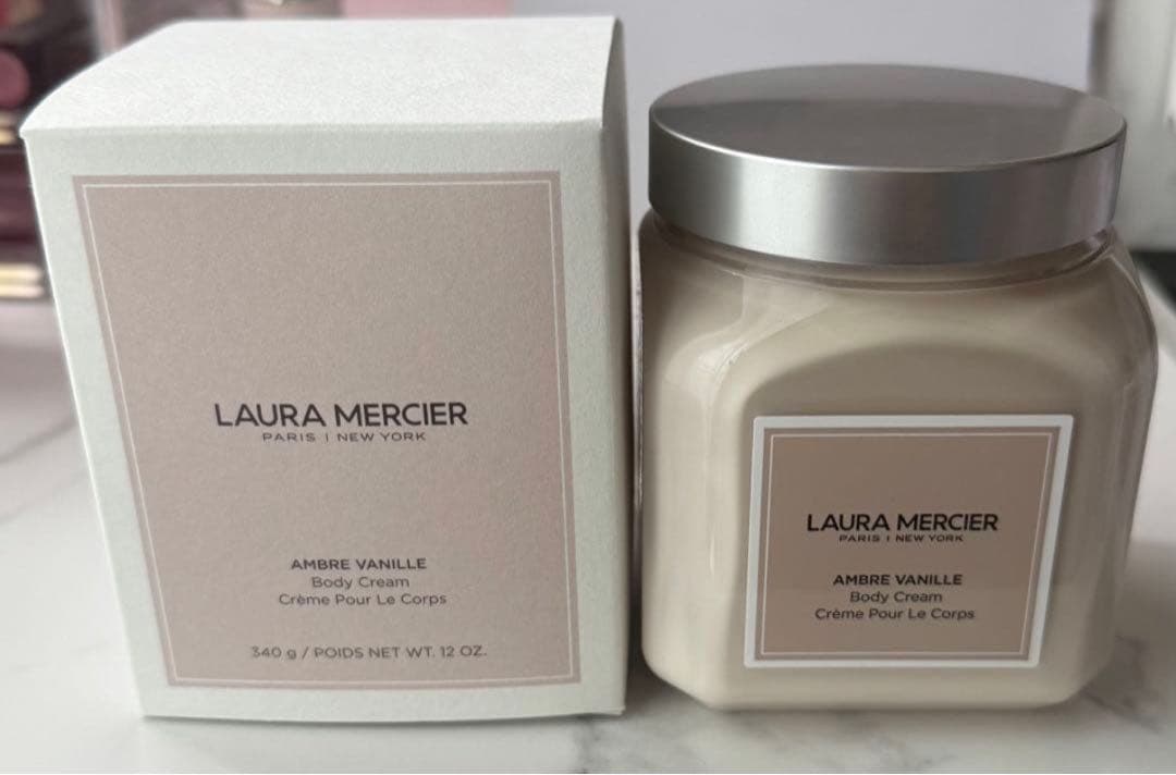 ローラメルシエ ボディクリーム アンバーバニラ