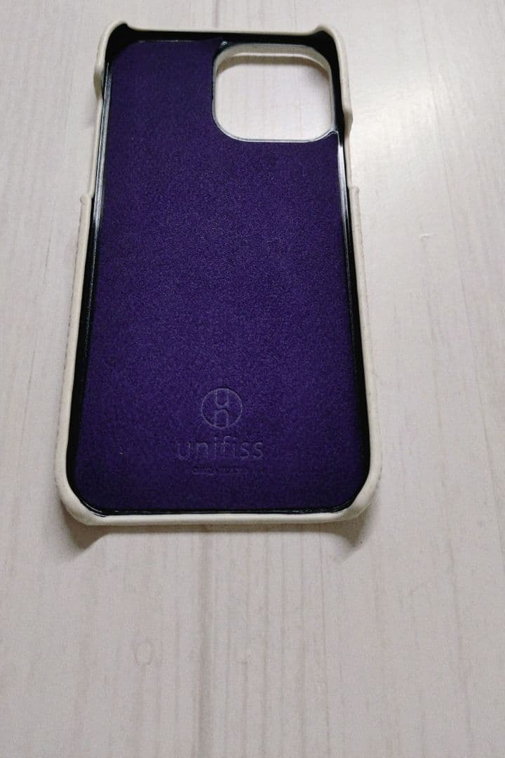 iPhone 13ProMax レザー カバー 6.7 インチホワイト 白