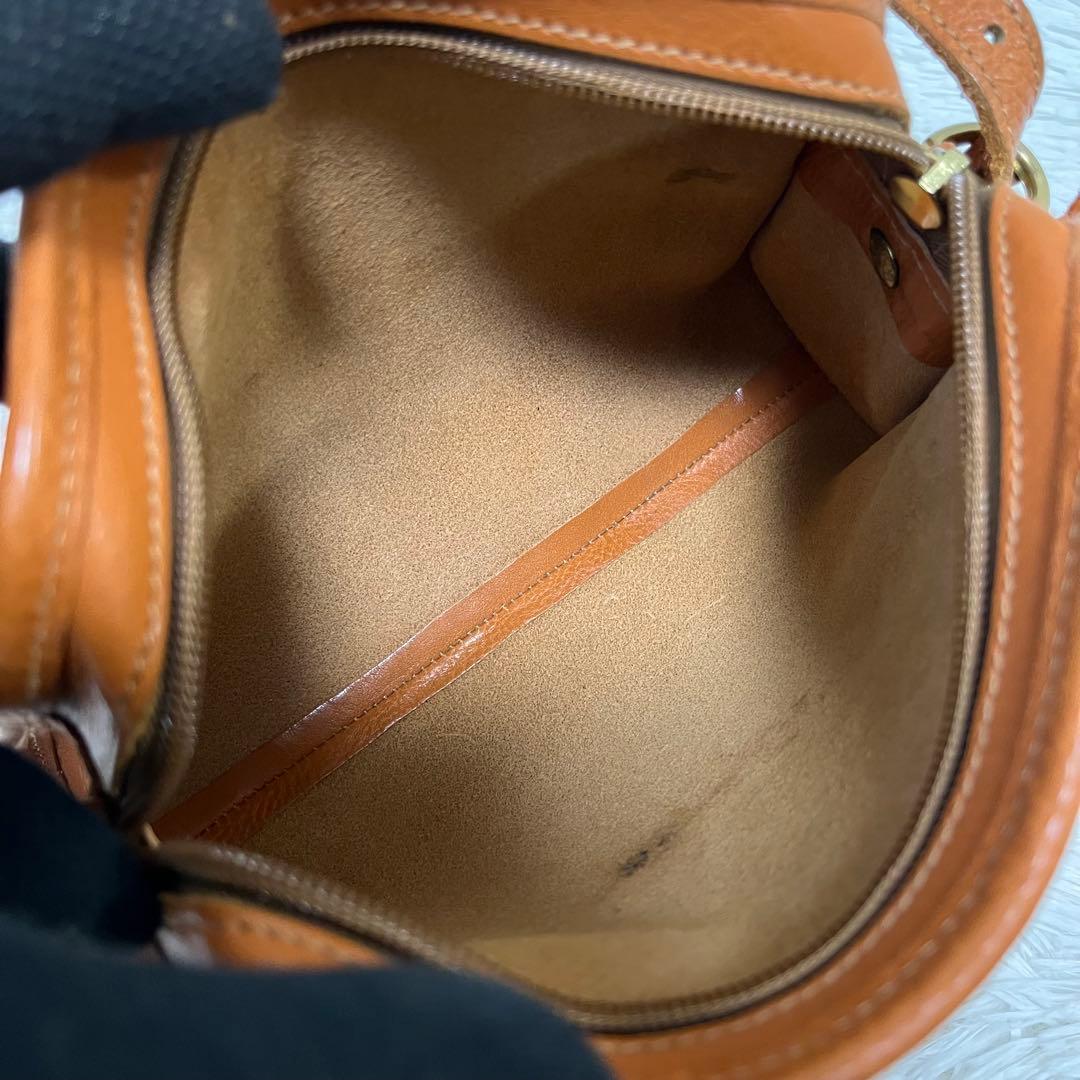 美品 イルビゾンテ ショルダーバッグ キャメル