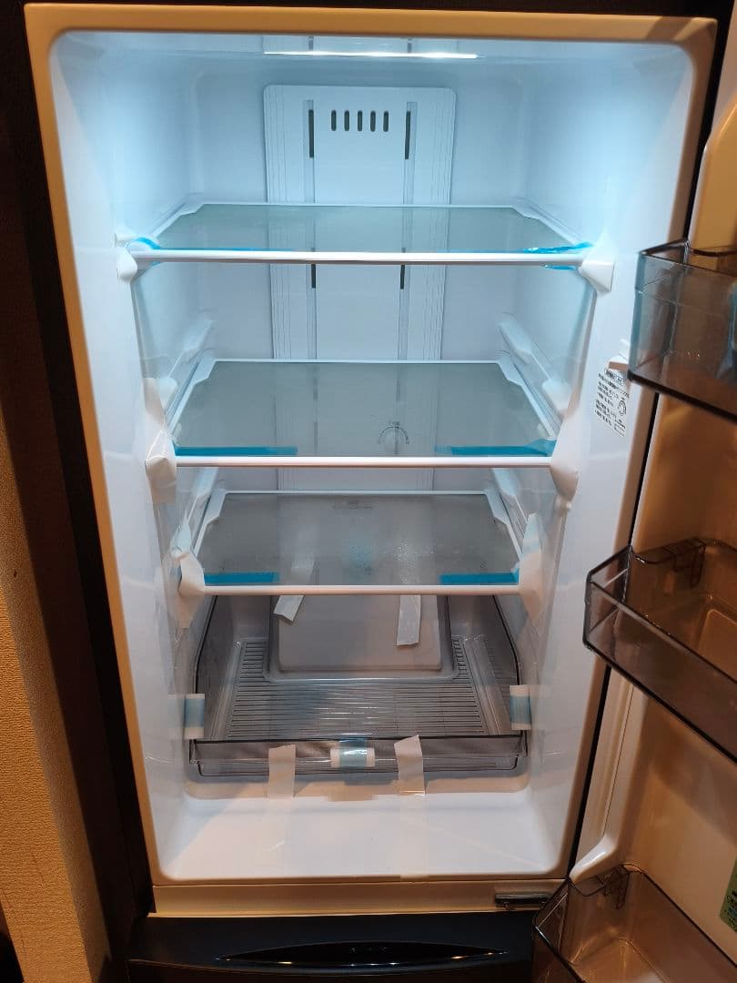 TOSHIBA ブラック冷蔵庫　170L　GR-V17BS(K)