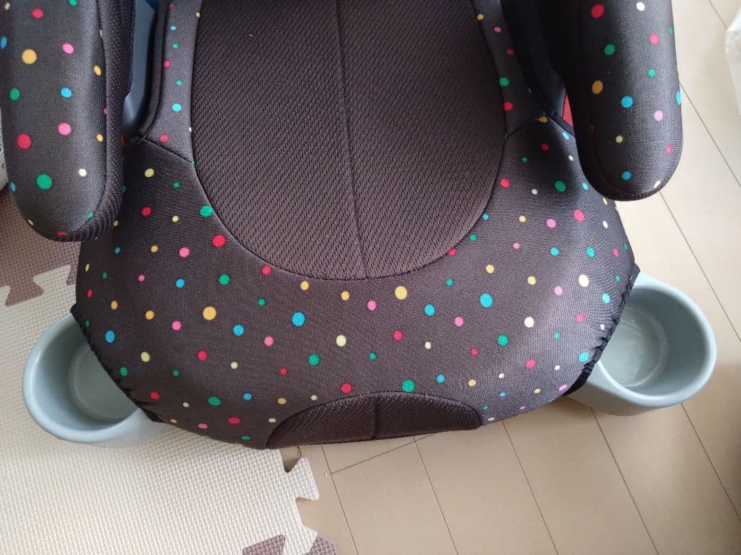 GRACO ジュニアプラスDX 茶色/多色ドット