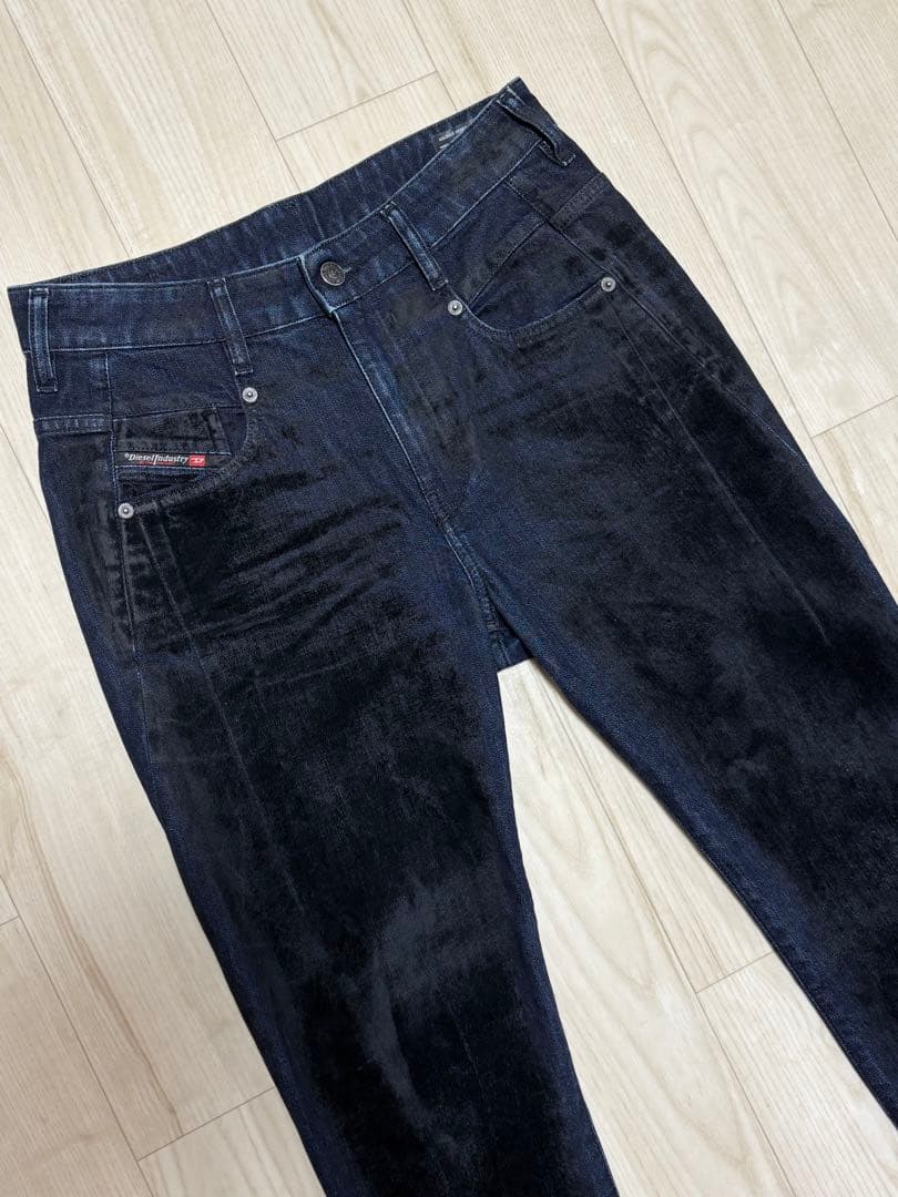 DIESEL ディーゼル ジ ストレッチパンツ ベルベット fayza W25