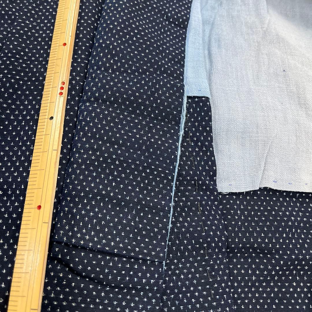 111 絣 浴衣 羽織 着物 リメイク用