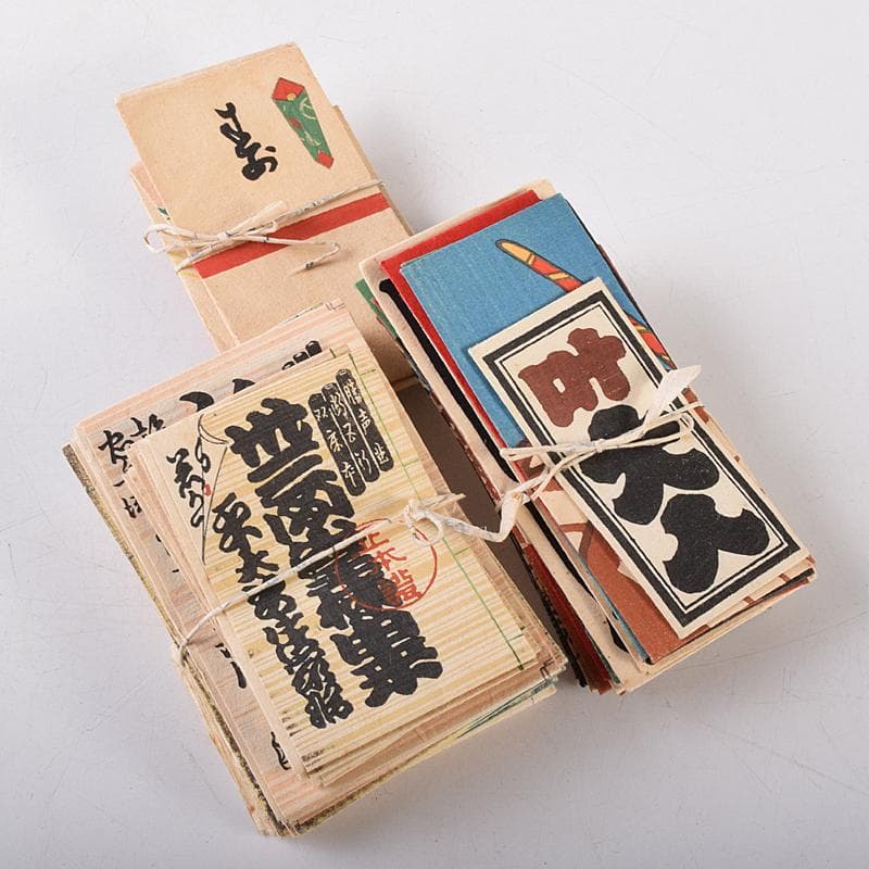 大正～昭和初期　木版画　古い御祝儀袋　ポチ袋　111枚まとめて　8719