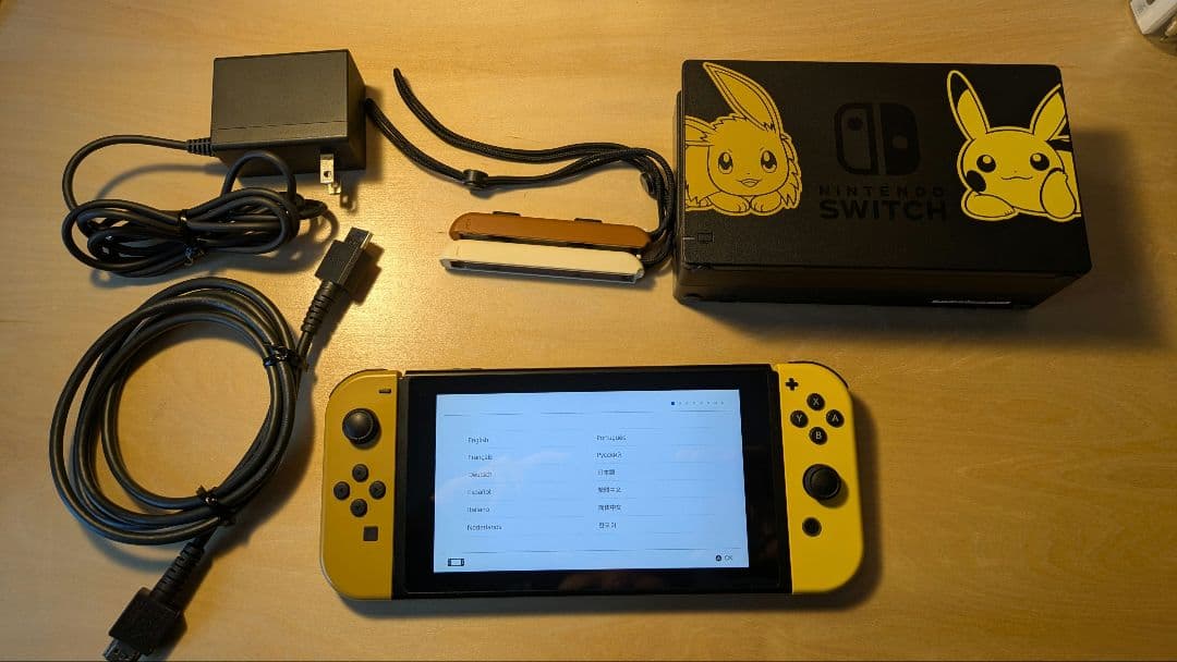 NintendoSwitch ピカブイ 本体 旧型 動作品