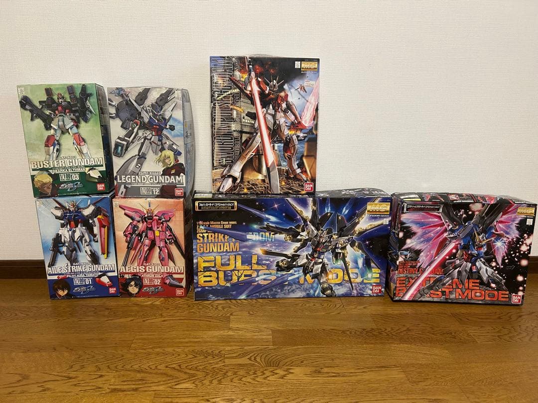 機動戦士ガンダムSEED MG 7体セット DESTINY